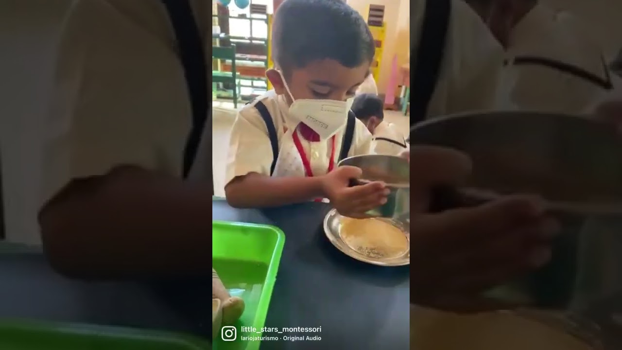 Practical life Montessori activities #montessorisrilanka