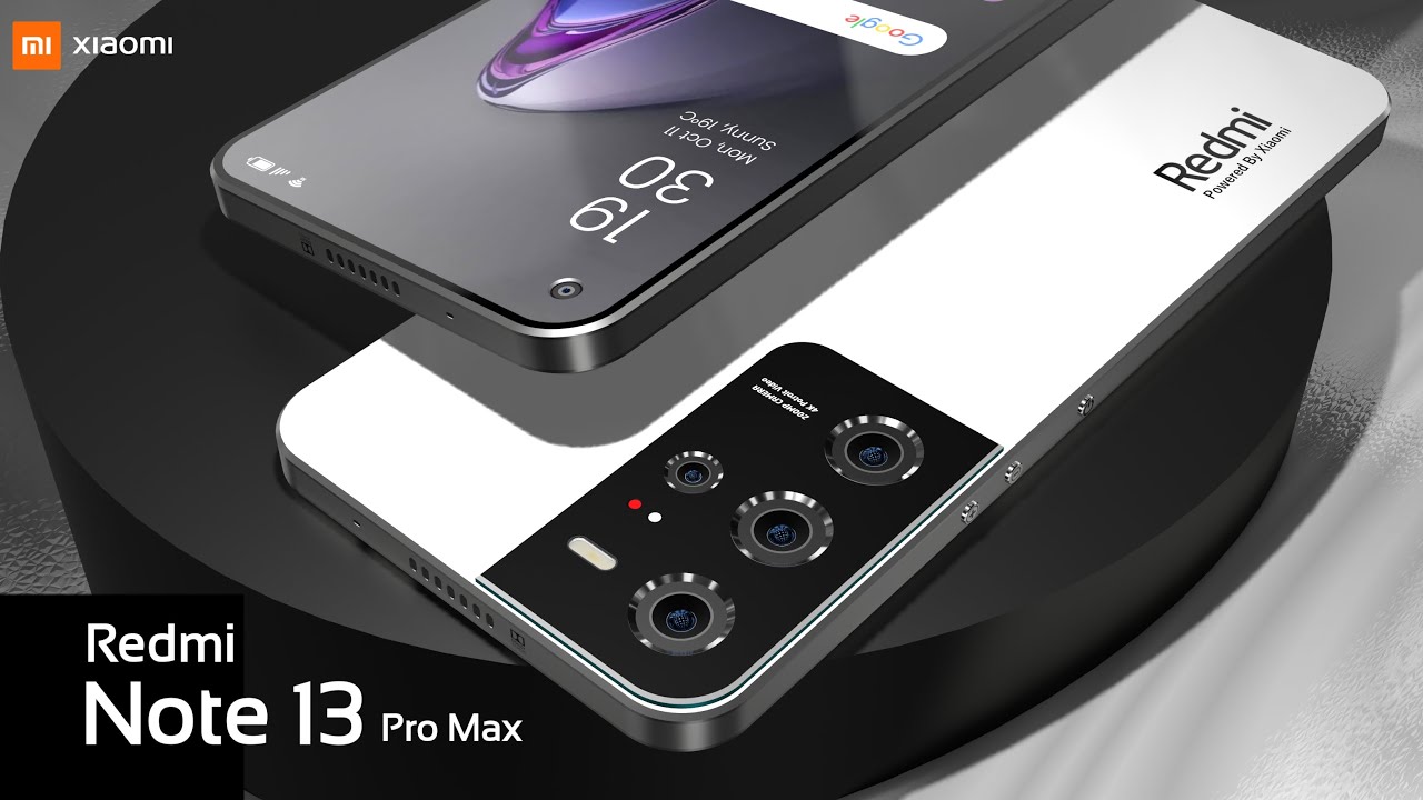 Redmi Note 13 Pro Max 5G: 200MP Camera, 6000mAh, Snapdragon 8 Gen1,12GB RAM/Redmi Note 13 Pro Max