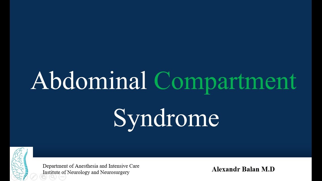 Abdominal Compartment Syndrome