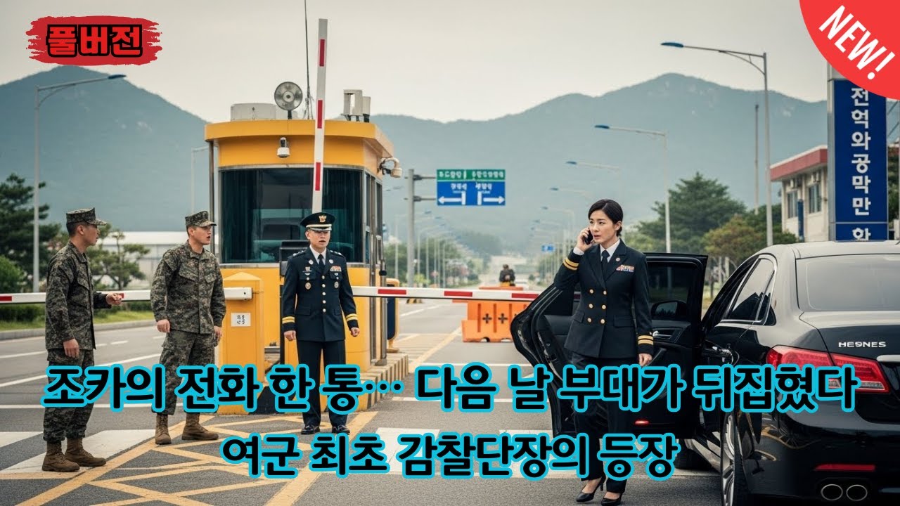 절박한 조카의 전화 한 통… 여군 최초 감찰단장이 다음 날 부대를 뒤흔들었다