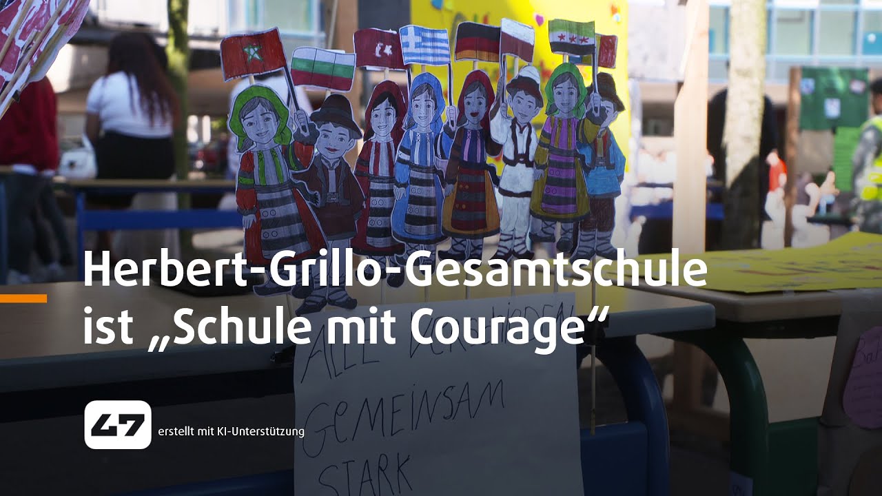 STUDIO 47 .live | HERBERT-GRILLO-GESAMTSCHULE IST „SCHULE OHNE RASSISMUS – SCHULE MIT COURAGE“