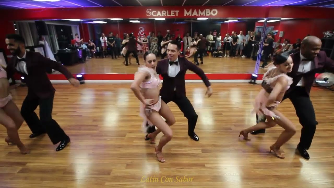 Live Performance by Latin Soul Dancers on Saturday 8-23-25 at Scarlet Mambo Dance Studio.