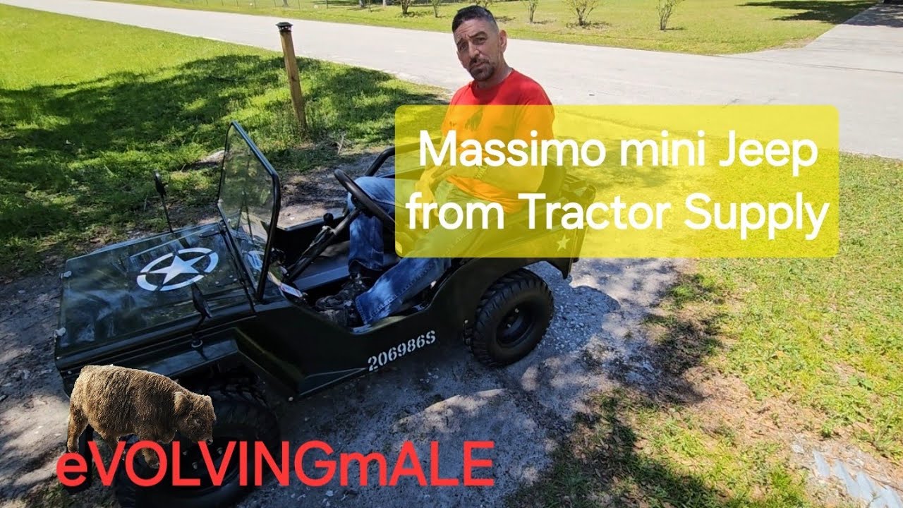 Tractor Supply Massimo Mini Jeep