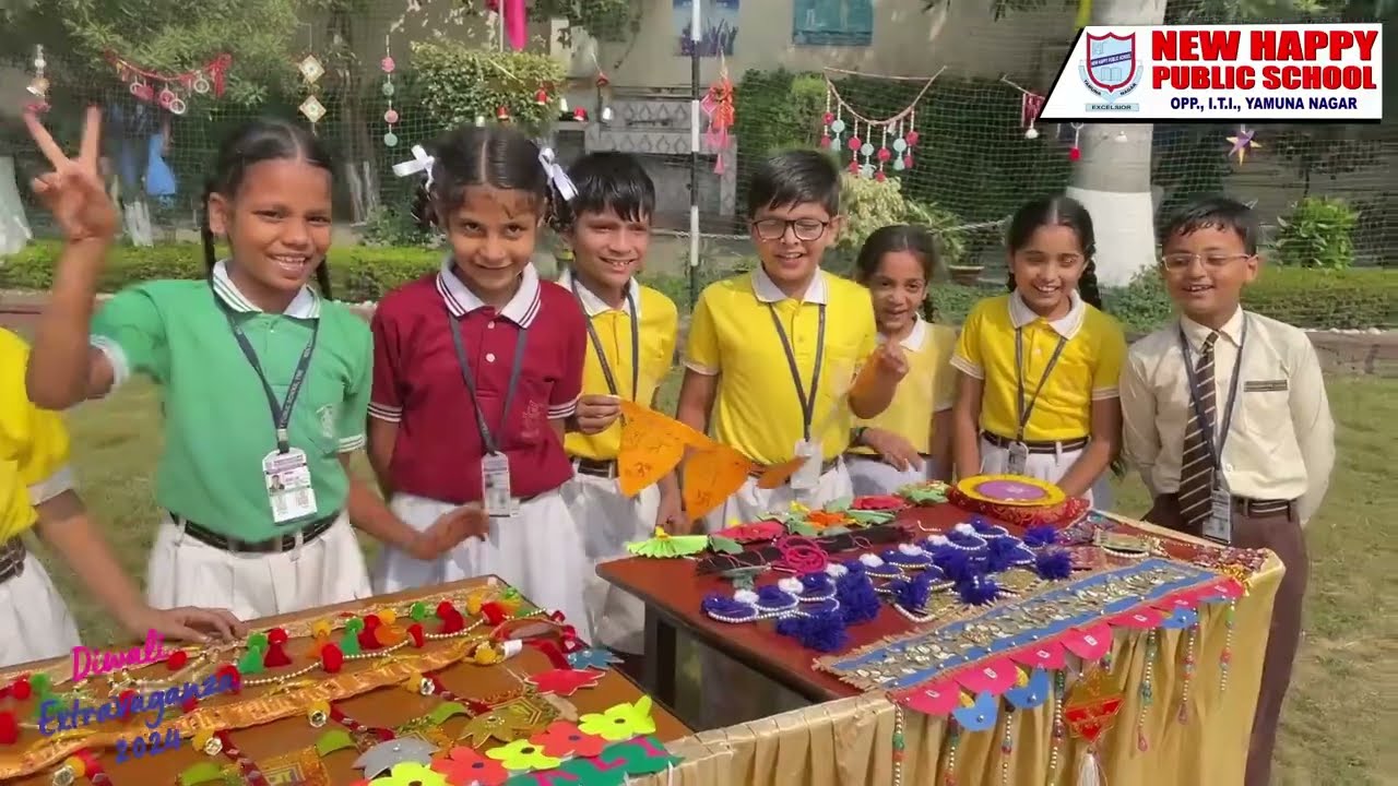 Diwali Extravaganza 2024 at New Happy Public School - A Spectacle of Talent and Tradition!