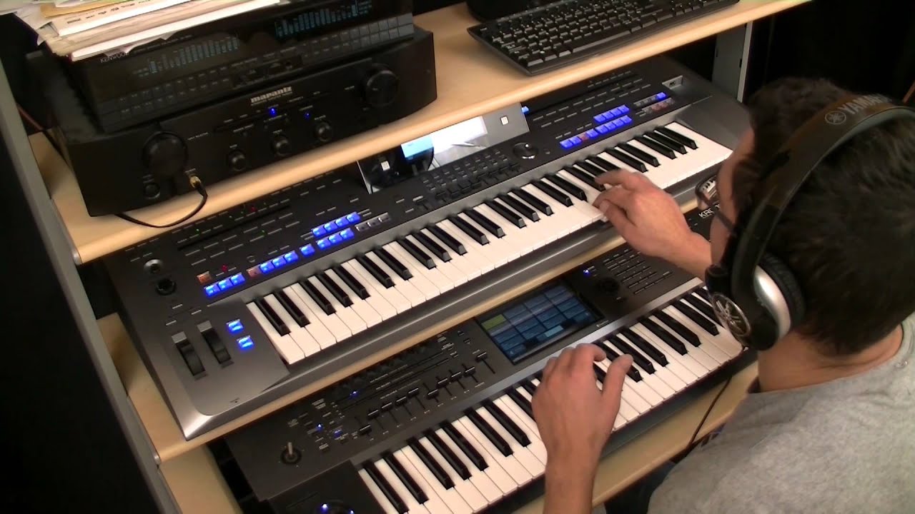Mon amant de ST JEAN - YAMAHA TYROS 5 (Waltz musette) - PETRY GILLES
