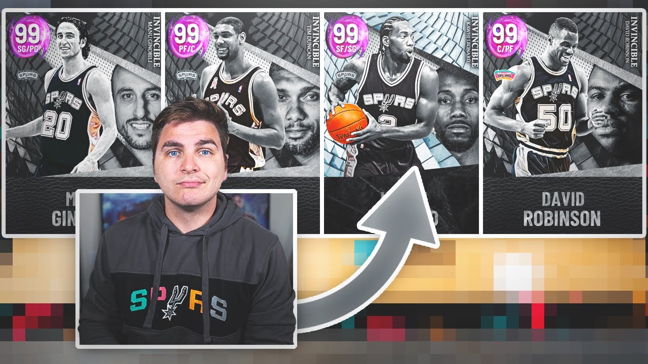 The Invincible All-Time Spurs Dynasty Team!