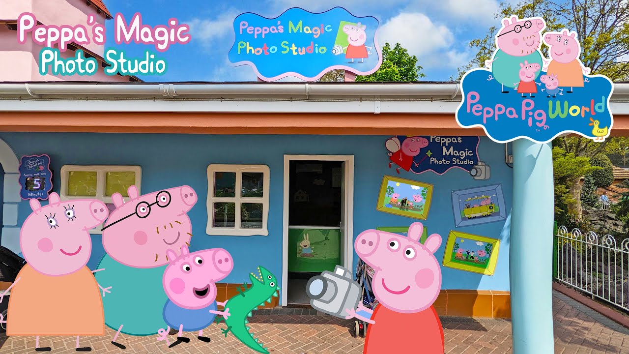 Peppa's Magic Photo Studio at Peppa Pig World (Feb 2023) [4K]
