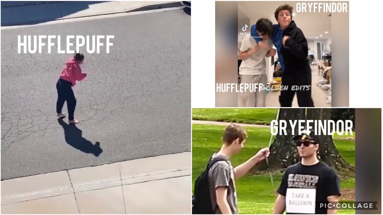 Another TikToks as Hogwarts houses videos because I love making them