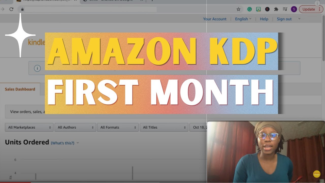 What I Earned My First Month on Amazon KDP | KDP Low Content Book Income Report