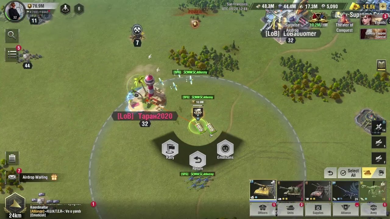 Base Destroying in San Francisco Combat Drills | Warpath: Ace Shooter