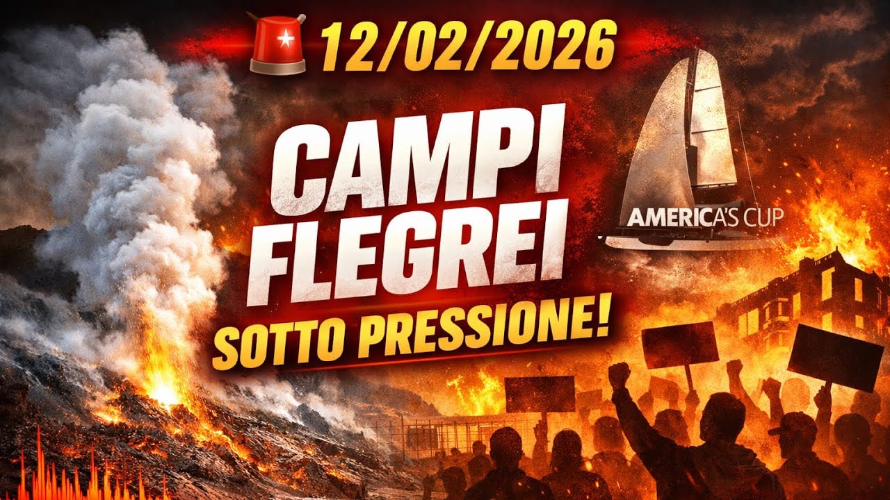 🚨 Campi Flegrei sotto pressione: scosse e proteste America’s Cup! | 12/02/2026