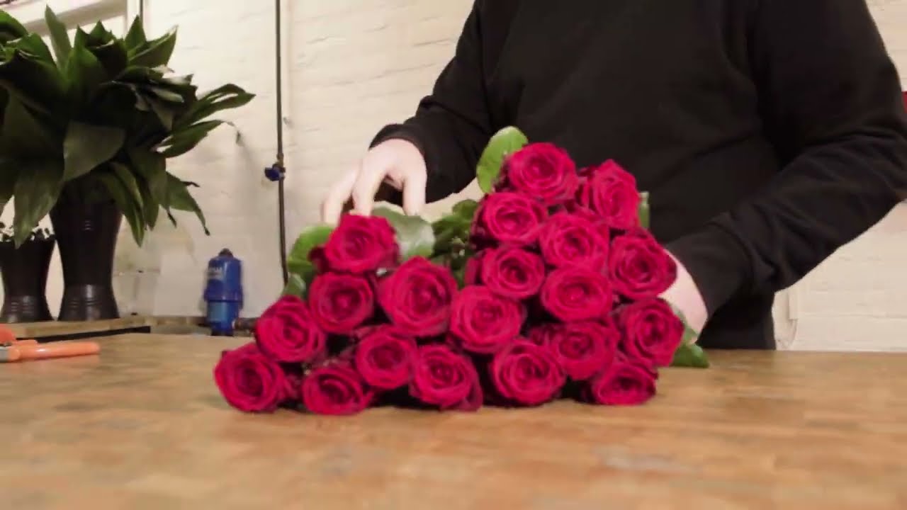 Rode rozen boeket | Bloemenhuis Bouman|