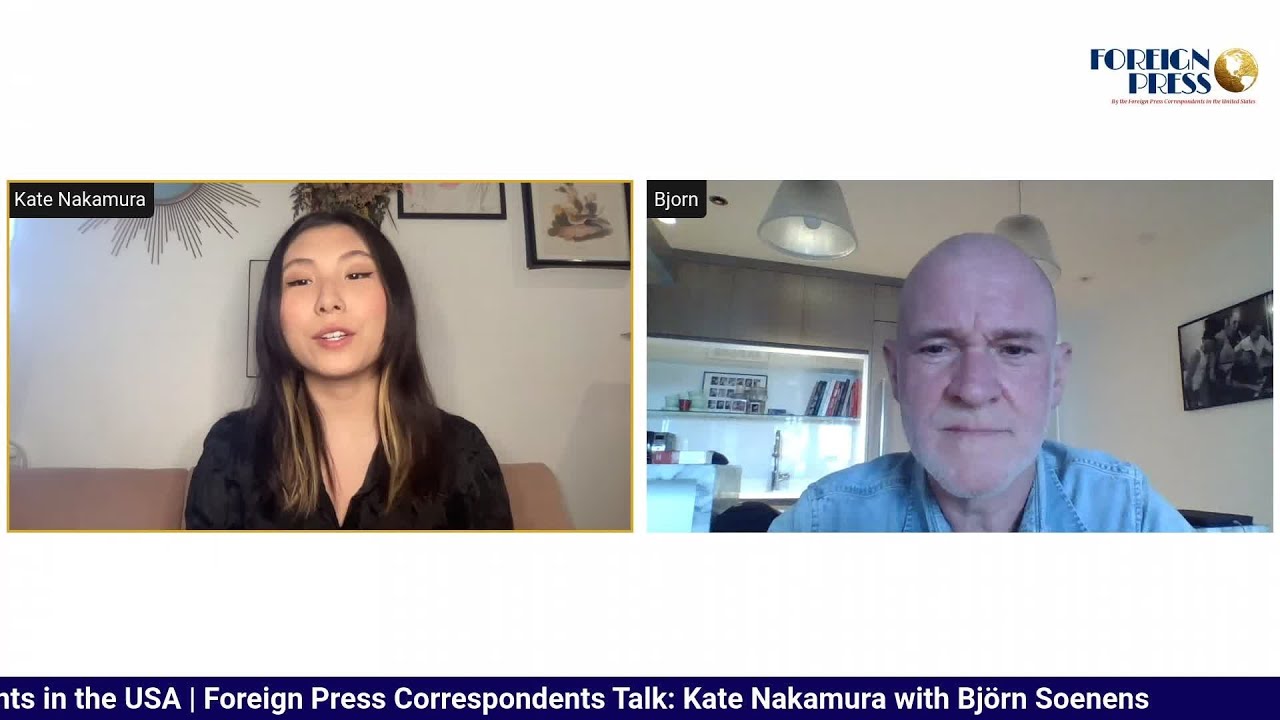 Foreign Press Correspondents Talk: with Björn Soenens