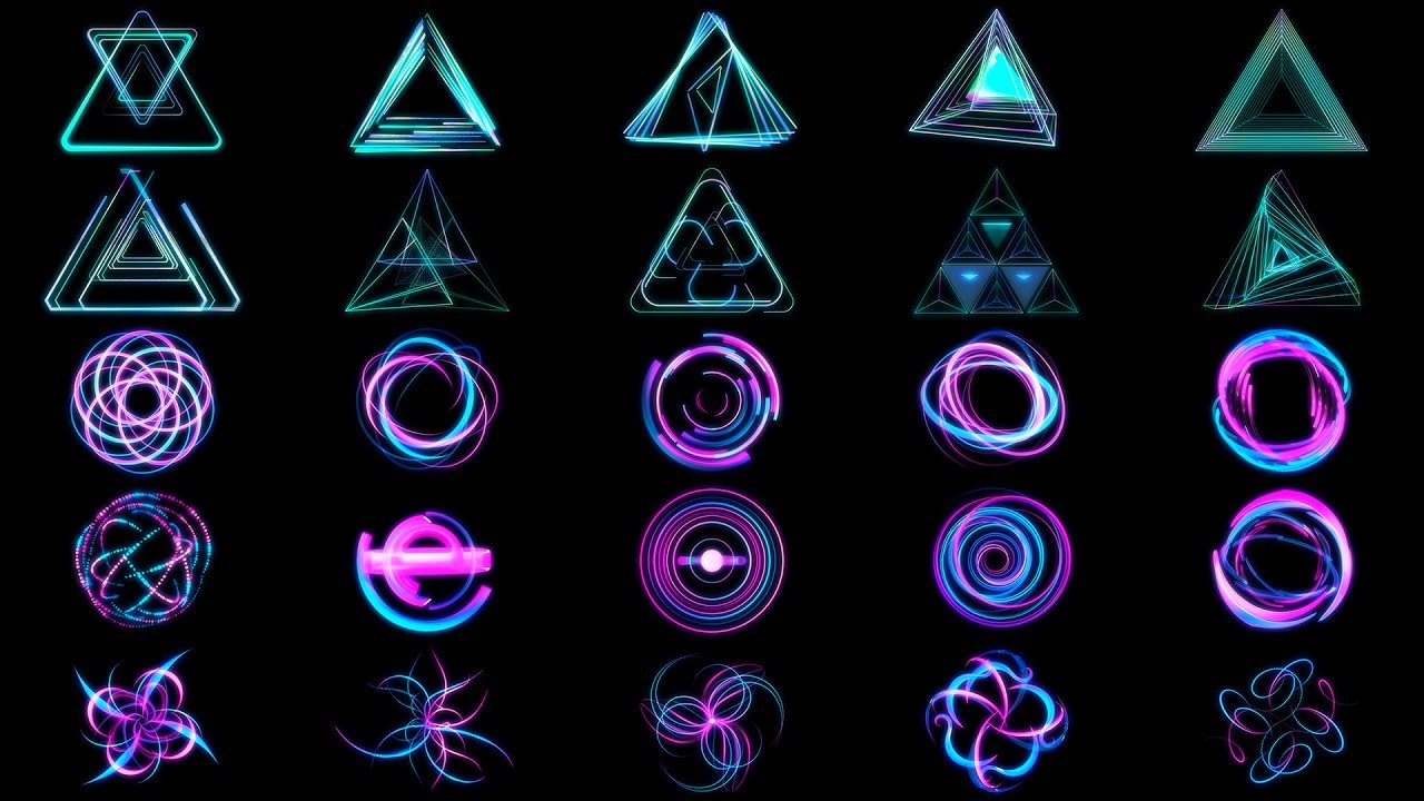 Shapeshifters: HD VJ Loops/Clips/Visuals for Resolume, Serato Video, VDMX, MixEmergency, CoGe, etc.