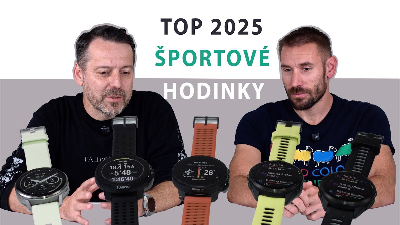 TOP ŠPORTOVÉ HODINKY 2025 - podľa cenových kategórii