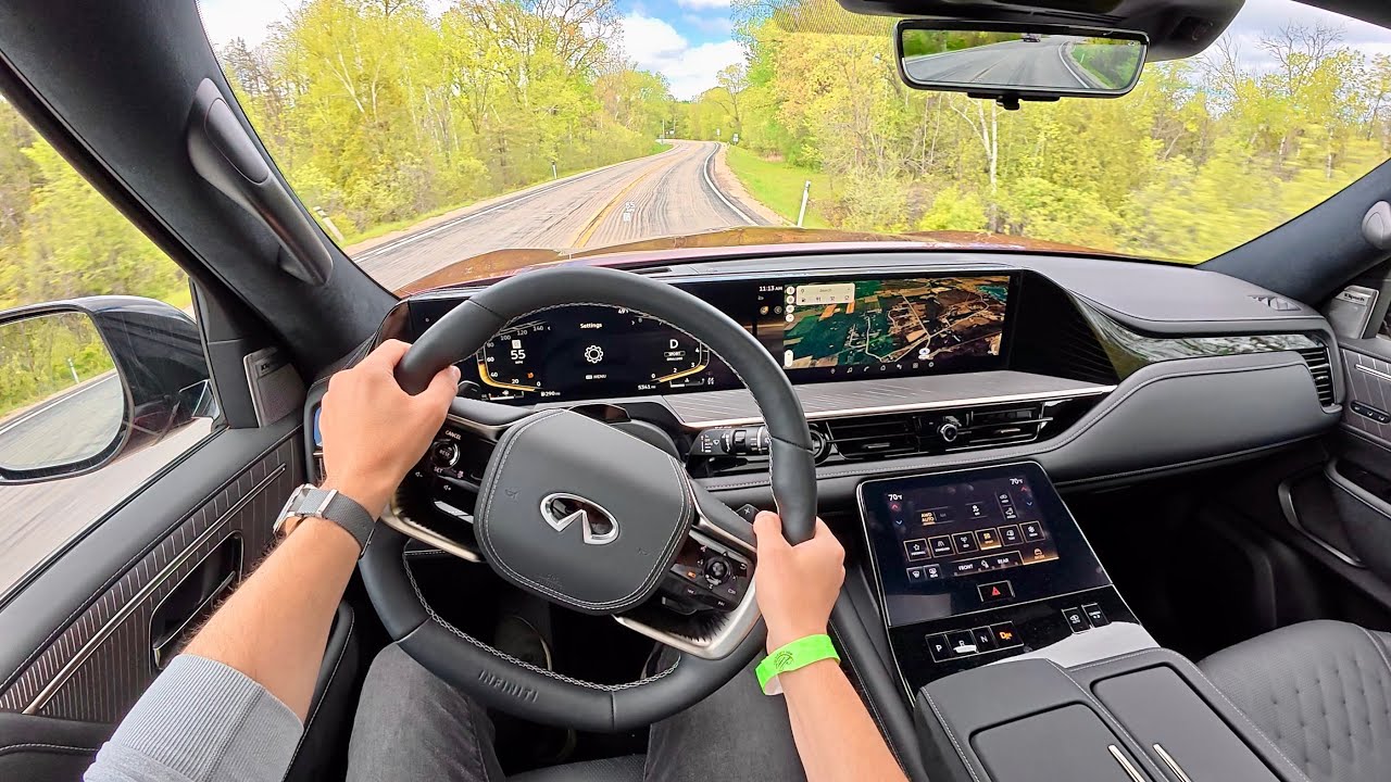2025 Infiniti QX80 Autograph - POV Driving Impressions