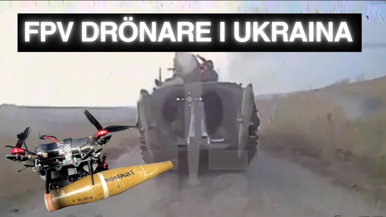 S&Aring; ANV&Auml;NDER UKRAINA FPV-DR&Ouml;NARE!