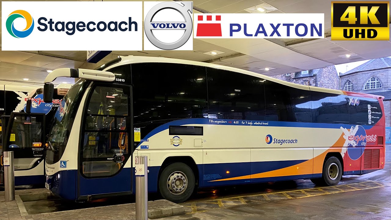 [Stagecoach East Scotland: X60 Edinburgh to St Andrews] Plaxton Elite Volvo B11R (53810/YY65SXS)
