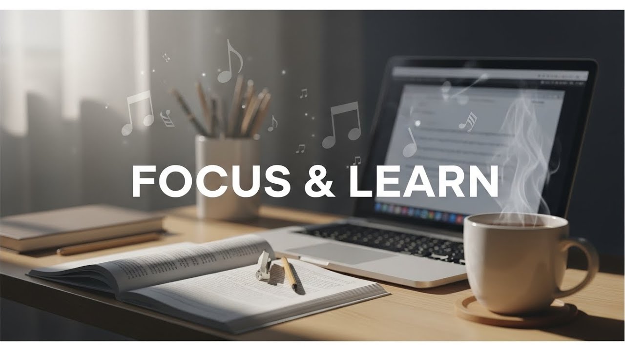 Calm Focus Study Music – Ambient Piano for Deep Work and Learning
