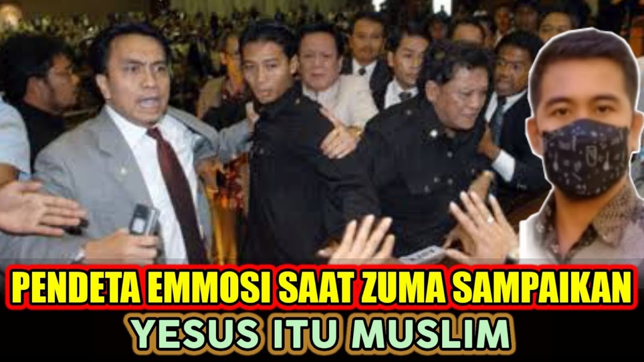 🔴 MAKIN BANYAK PENDETA EMMOSI SAAT ZUMA SEBUT YESUS MUSLIM || zuma zulkifli m abbas terbaru
