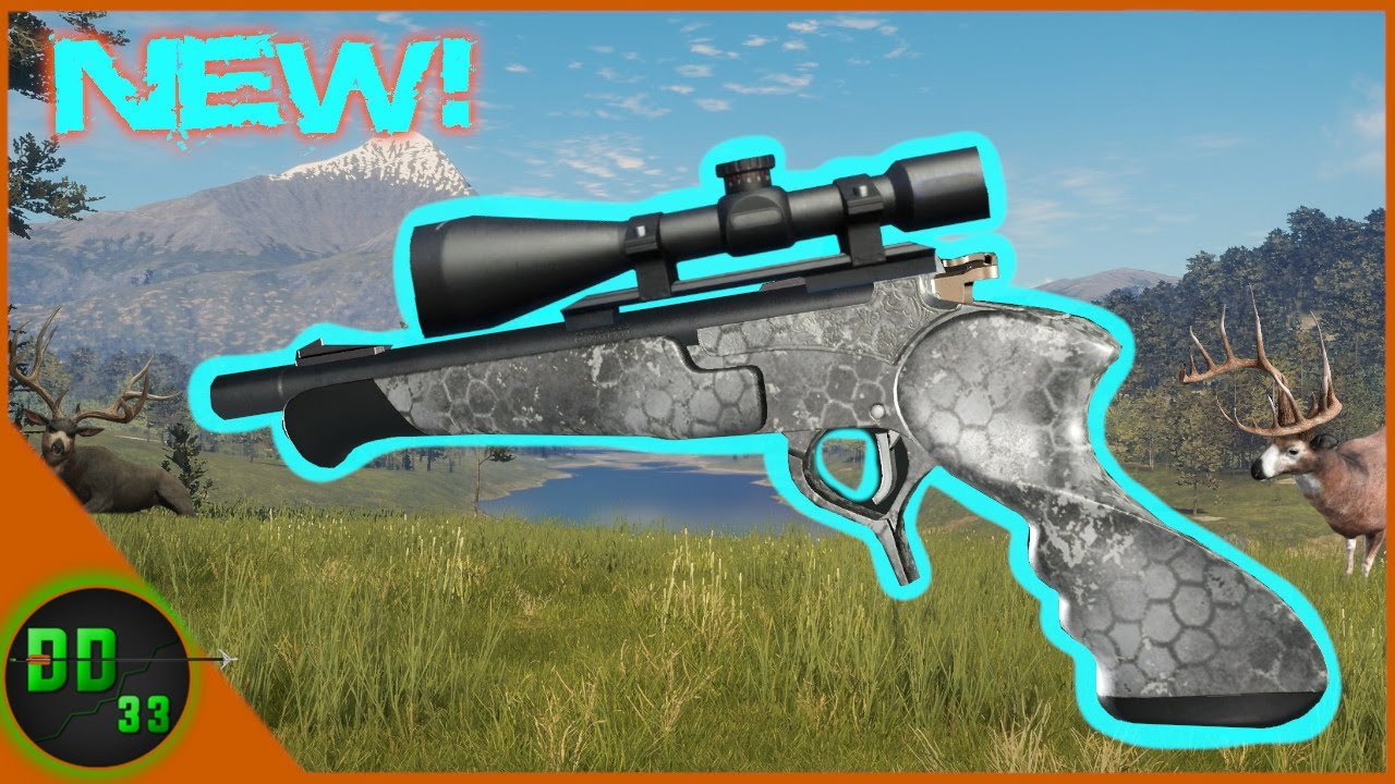 Our First Time Hunting With The Single Shot 45-70 PISTOL! Call Of The Wild