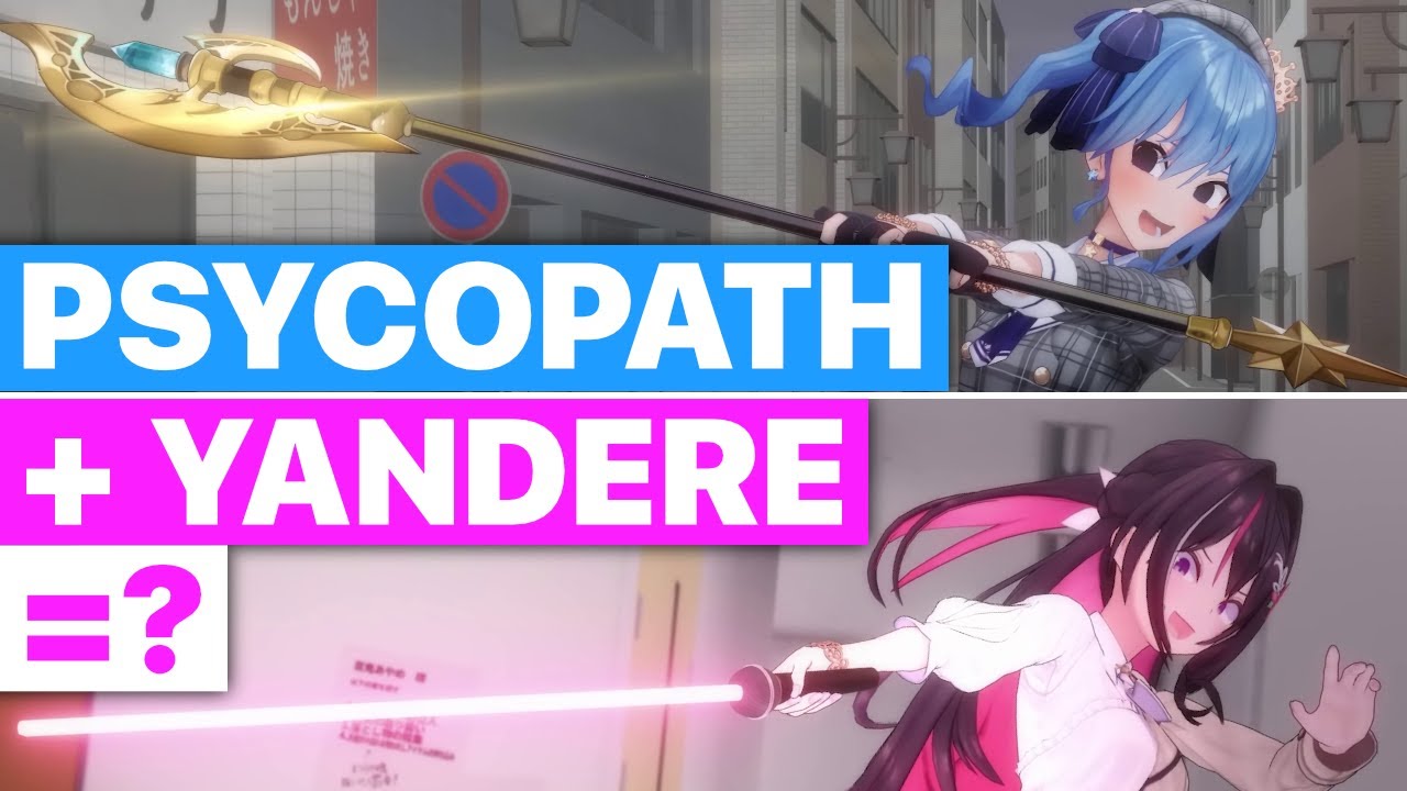 Combine Psychopath Suisei & Yandere AZKi = ? (AZKi & Hoshimachi Suisei / Hololive) [Eng Subs]