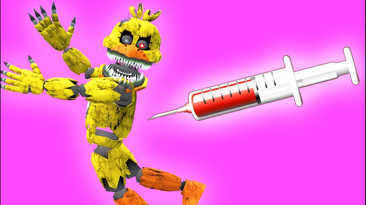 ANIMATRONICS IN THE HOSPITAL! (Gmod FNAF Sandbox Funny Moments) Garry's Mod