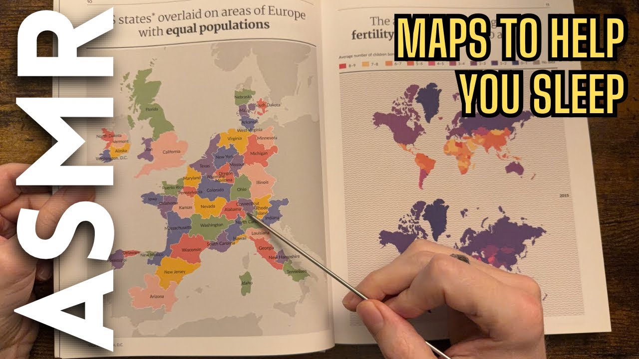Maps for 2am when you need to sleep [ASMR Maps]