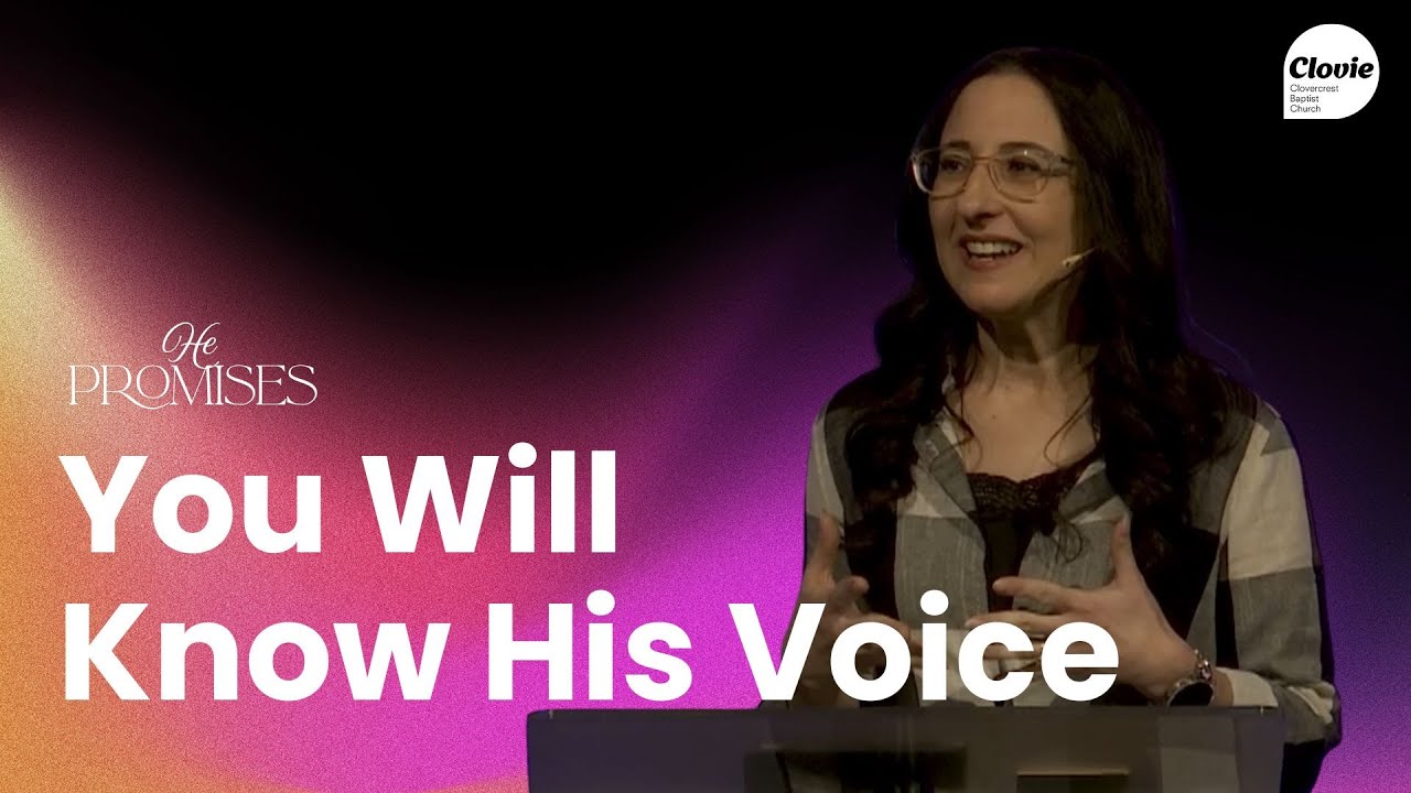 Jesus Promises You Will Know His Voice | Noelle Wallis