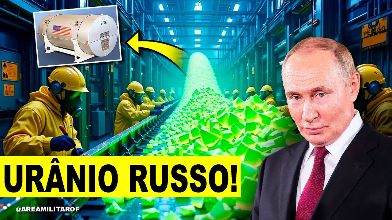 ☢️EUA intensificaram a compra de elementos radioativos da Rússia - O que está acontecendo?