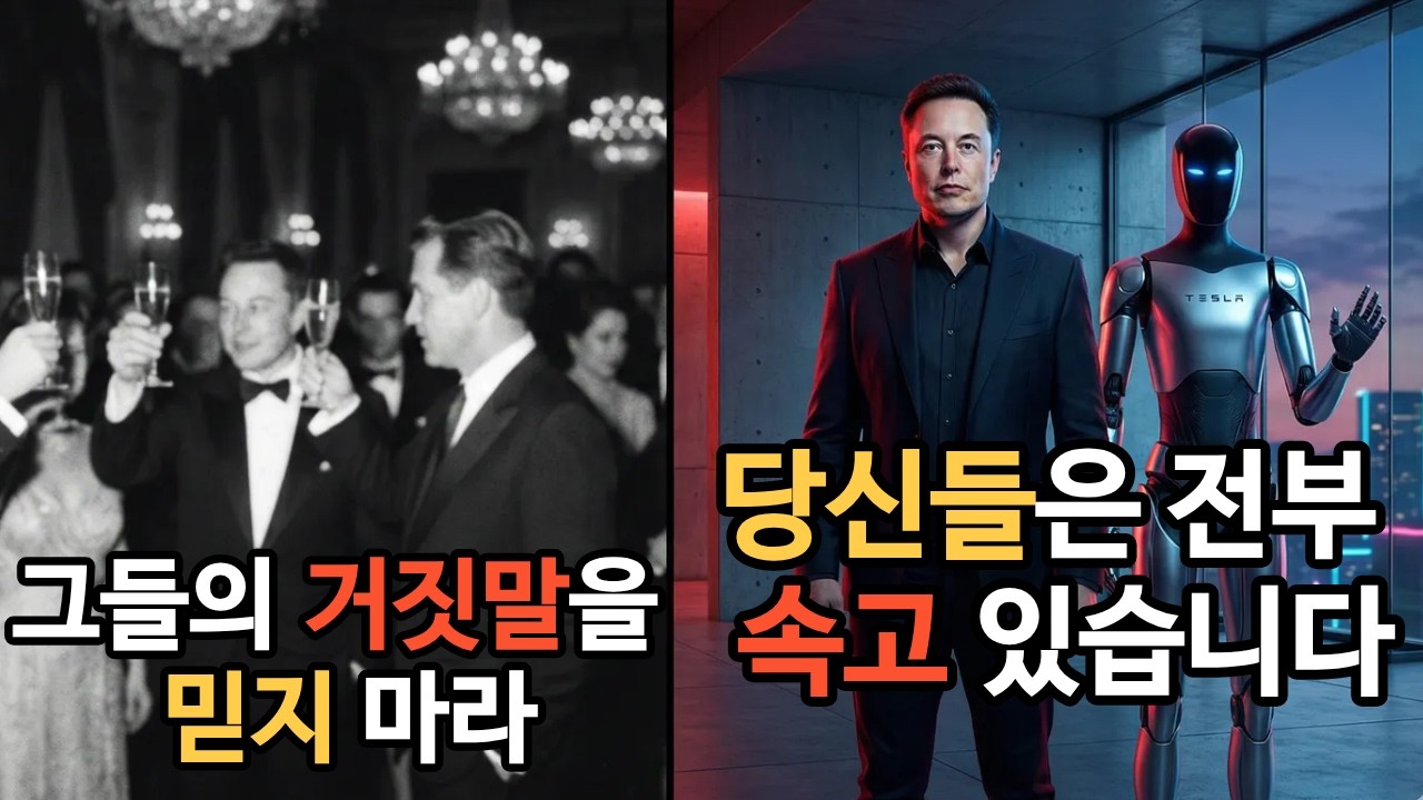 전 세계 0.01% 부자들만 아는 비밀 다보스 포럼에서 유출된 머스크의 발언 공개!