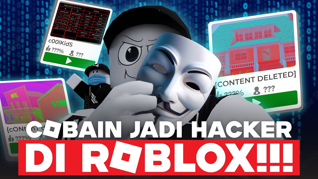 MIMIN COBAIN JADI HACKER DI ROBLOX INI!!
