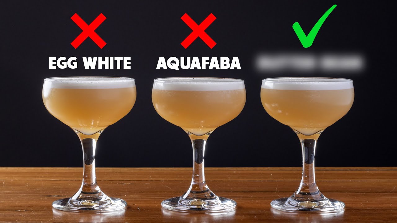 Hate eggs in cocktails? Use this instead...