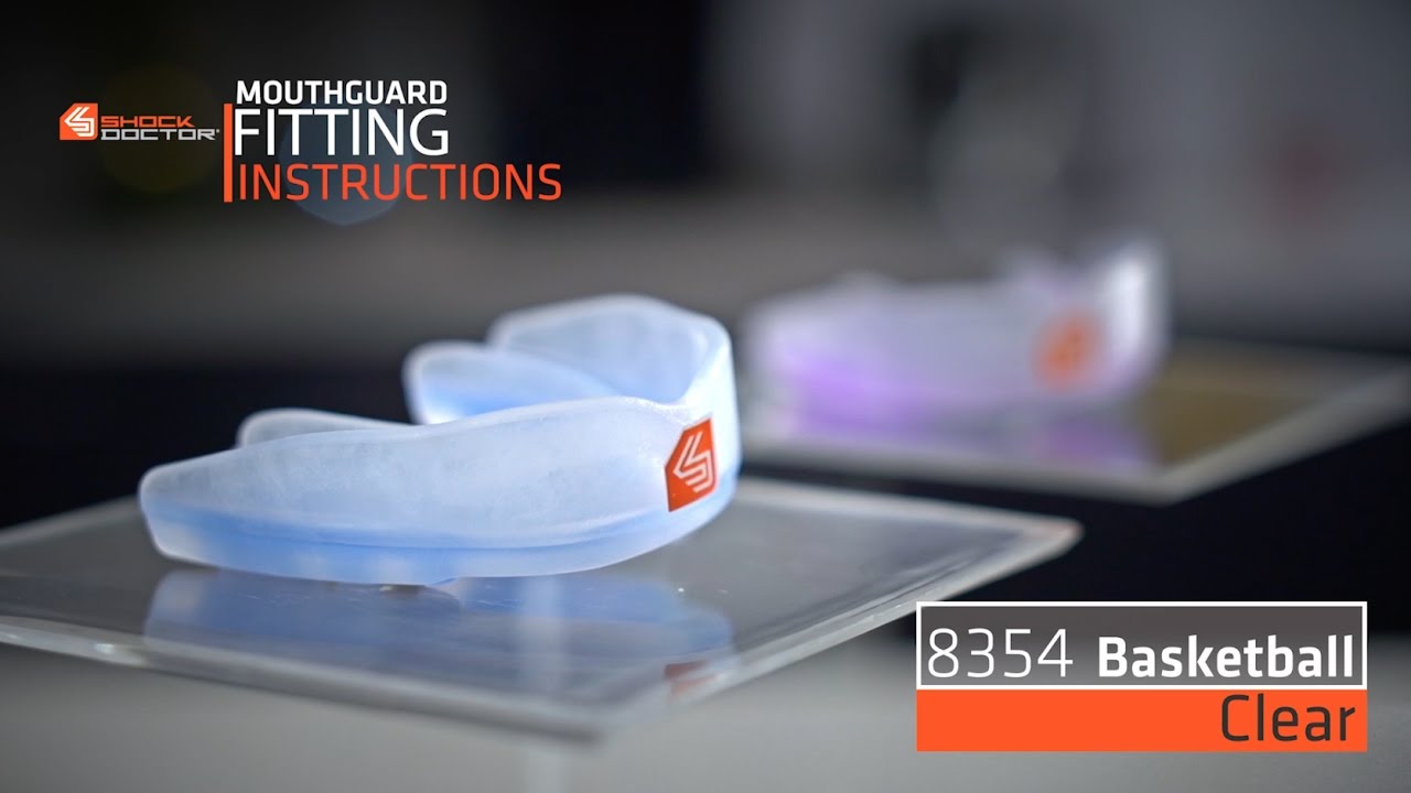 Shock Doctor | Clear Basketball mouthguard (8354) fitting video