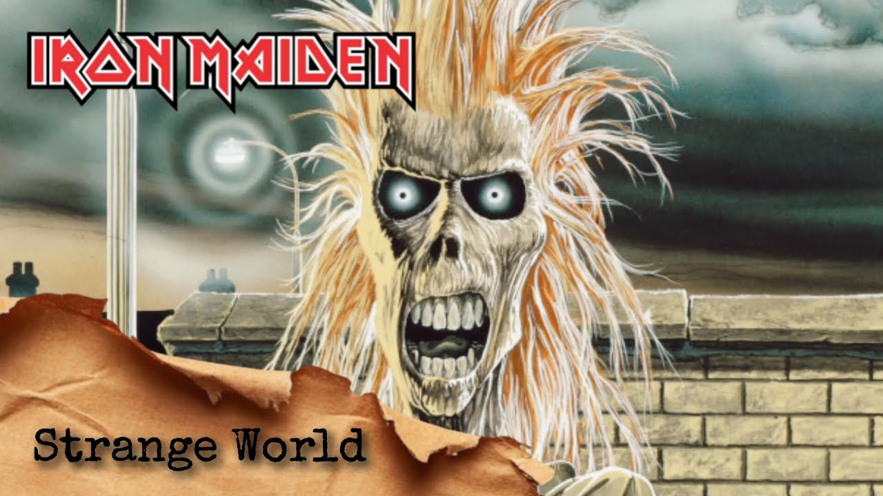 IRON MAIDEN - Strange World (Lyric Video)