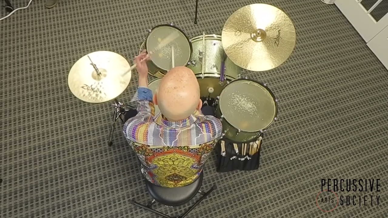 Steve Smith: Brushes-Sticks-Brushes Solo on the PAS Billy Gladstone Kit