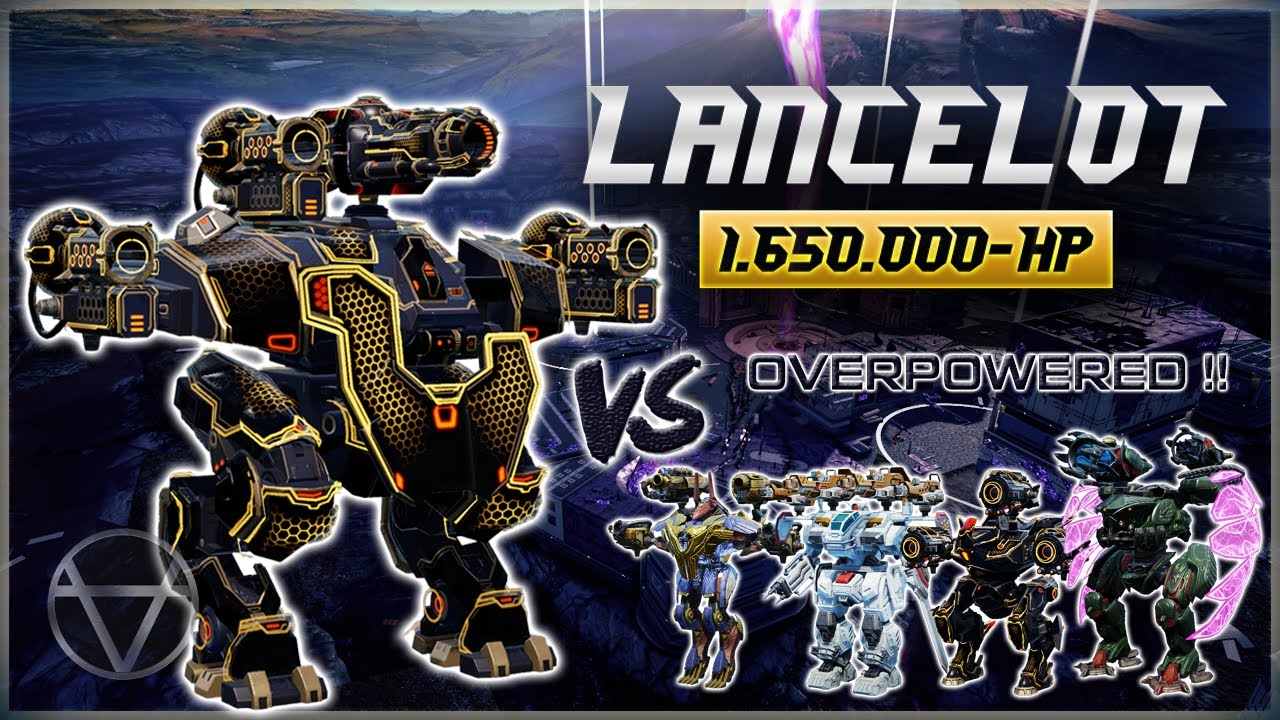 1,650,000 HP ULTIMATE Lancelot VS Meta &ndash; Mk3 Gameplay | War Robots