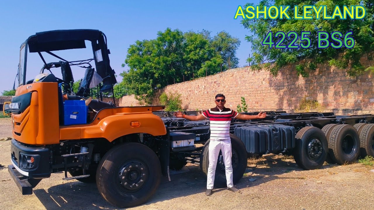 Ashok Leyland 4225 14 Tyre Sleeper Cabin BS6 2023 Model | Ashok Leyland Trucks | Detailed Walkaround