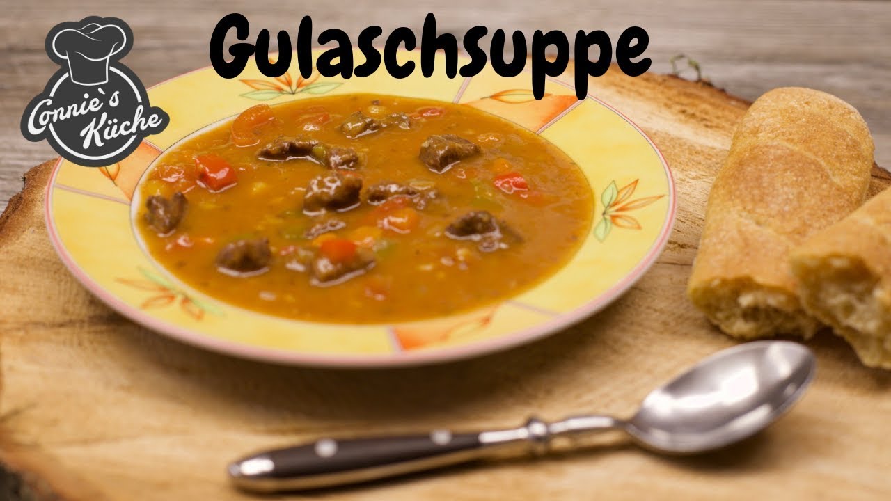 Gulaschsuppe selbstgemacht in der Kenwood Cooking Chef Gourmet