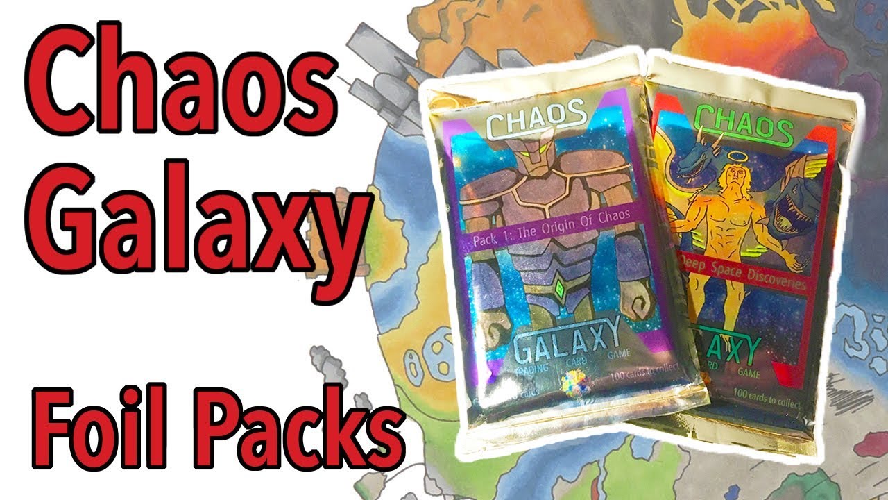 Chaos Galaxy Giveaway Winners! Foil Packs and Playmats now available on the gamecrafter!!!