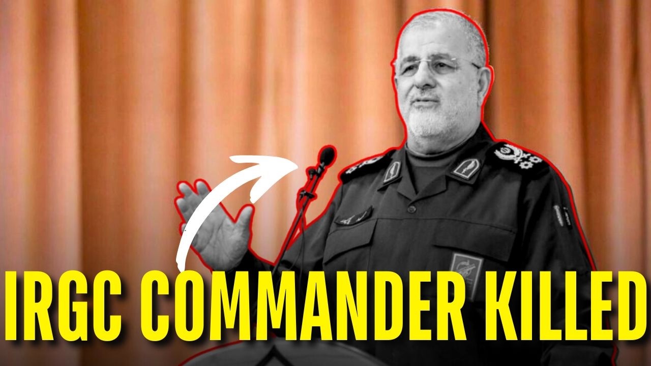 Israel Claims IRGC Commander Mohammad Pakpour Eliminated In Strikes