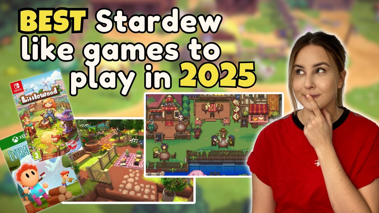ЛУЧШИЕ игры по мотивам Stardew Valley в 2025 году | Nintendo Switch, Xbox, PlayStation и ПК