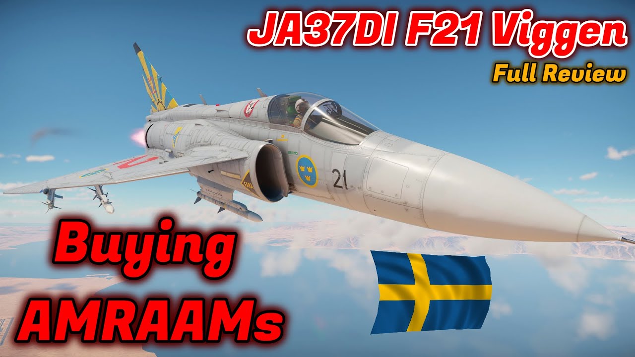 Обзор JA37DI F21 — стоит ли покупать? Крайне разочаровывающий [War Thunder]
