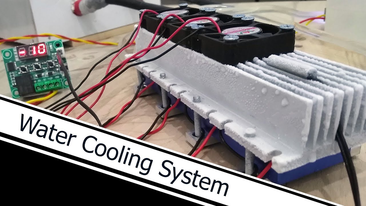 AWESOME IDEA HOW TO MAKE WATER COOLING SYSTEM (DIY)