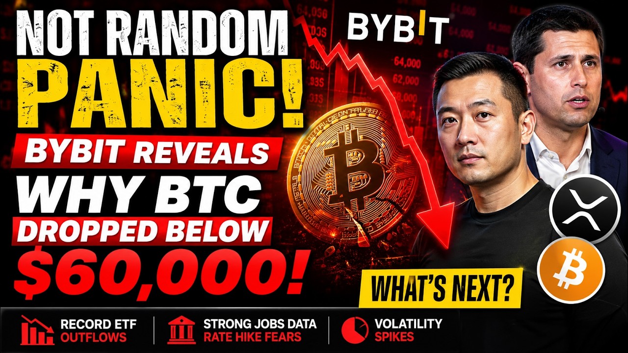 XRP News TODAY: Bitcoin Crashes Below $60K as Panic Grips Crypto!