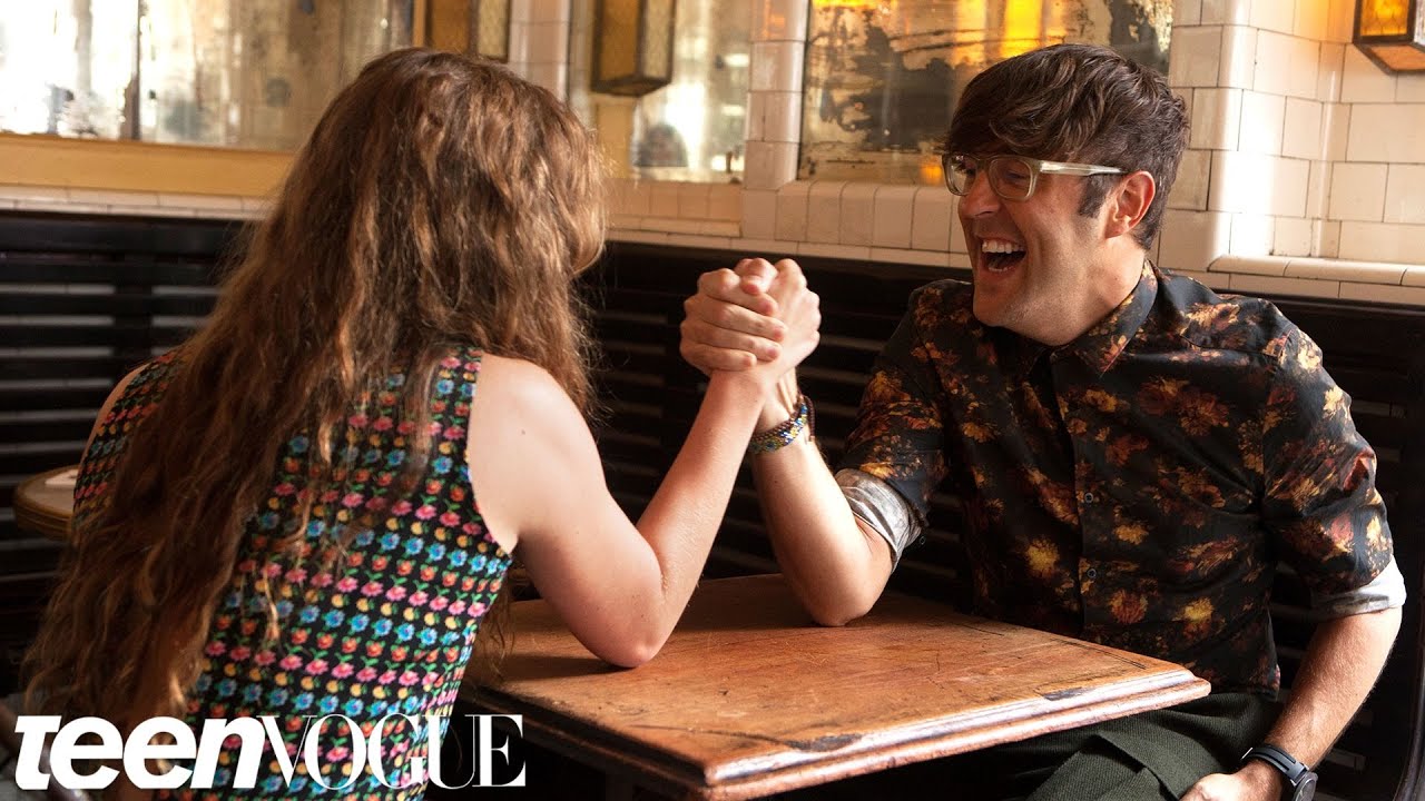 Homeland&rsquo;s Morgan Saylor Arm Wrestles with Andrew Bevan &ndash; Breakfast with Bevan - Teen Vogue