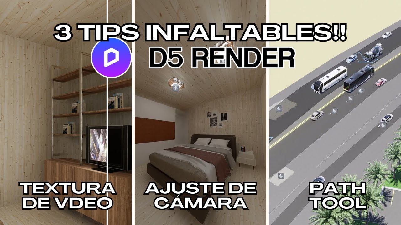 🤯D5 RENDER🤯 | HERRAMIENTAS QUE TODO ARQUITECTO DEBE CONOCER!!