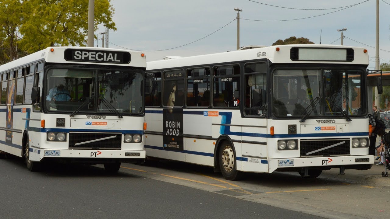 Melbourne's last high floor buses - The Volvo B10M & B10B
