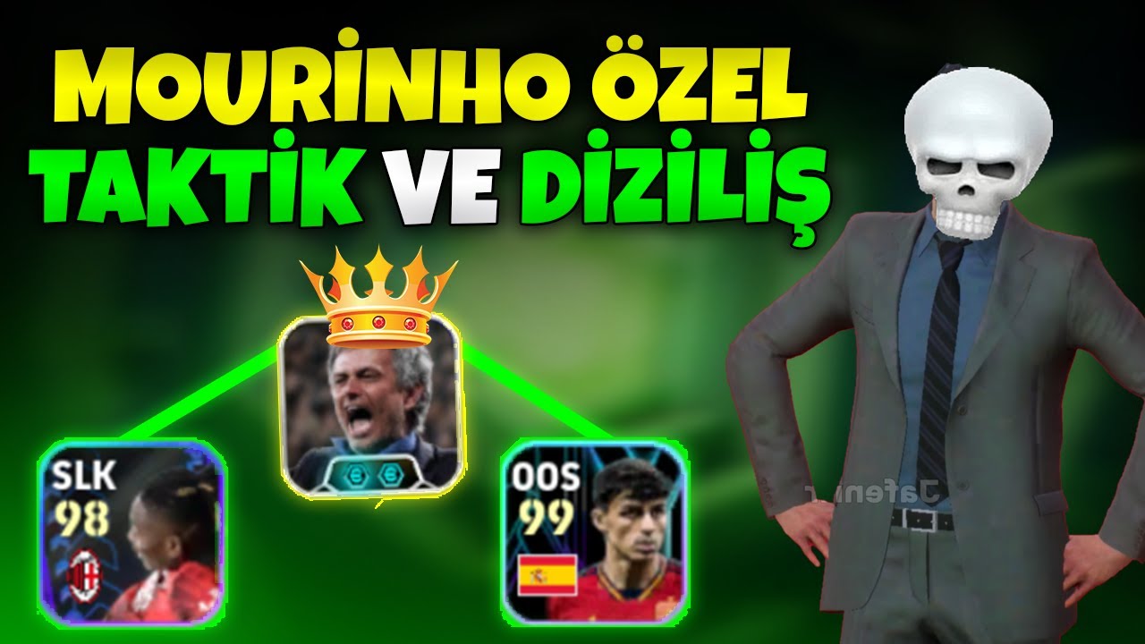 Mourinho Özel En İYİ Hızlı Kontra Taktiği 🔥 eFootball 2026 Mobile