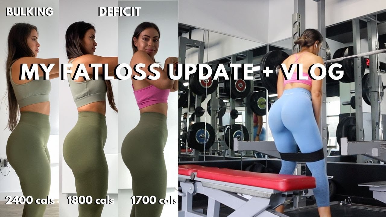 Can You Lose Fat & Keep Your Glutes? Update + Vlog